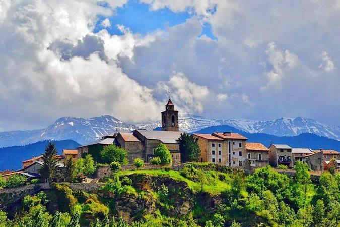 Ferienwohnung Atico Con Encanto En Bellver De Cerdanya Exterior foto